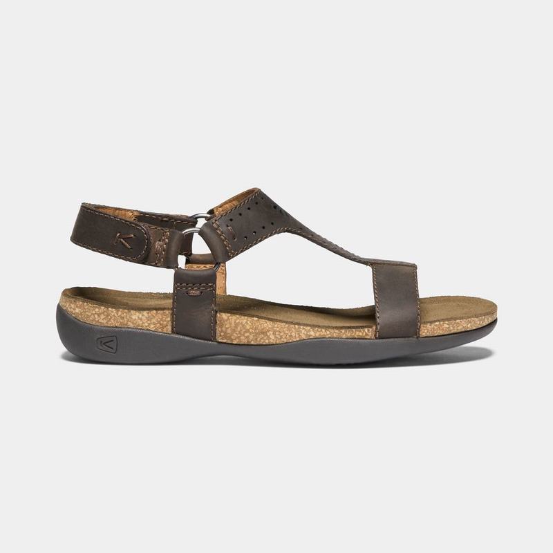 Sandalias Keen Kaci Ana T-strap Para Mujer Chocolate - Sandalias Keen Mexico (357486-ZRA)